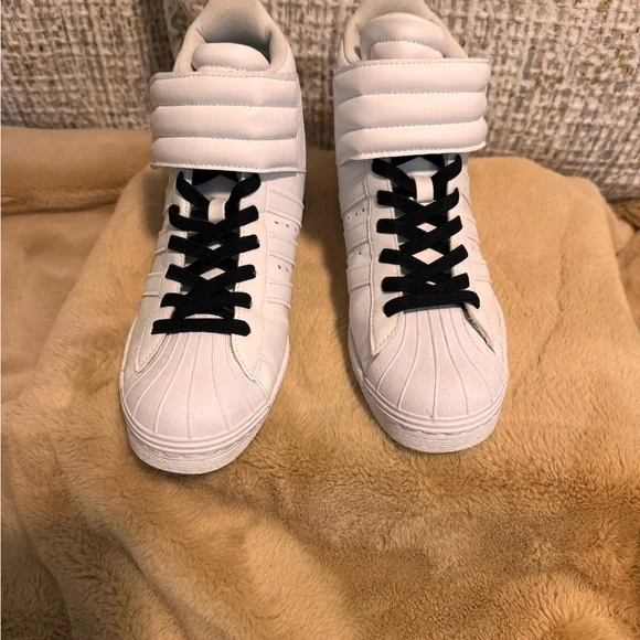 Adidas Women's Superstar Up Strap Hidden Wedge Sneaker - Picture 2 of 7